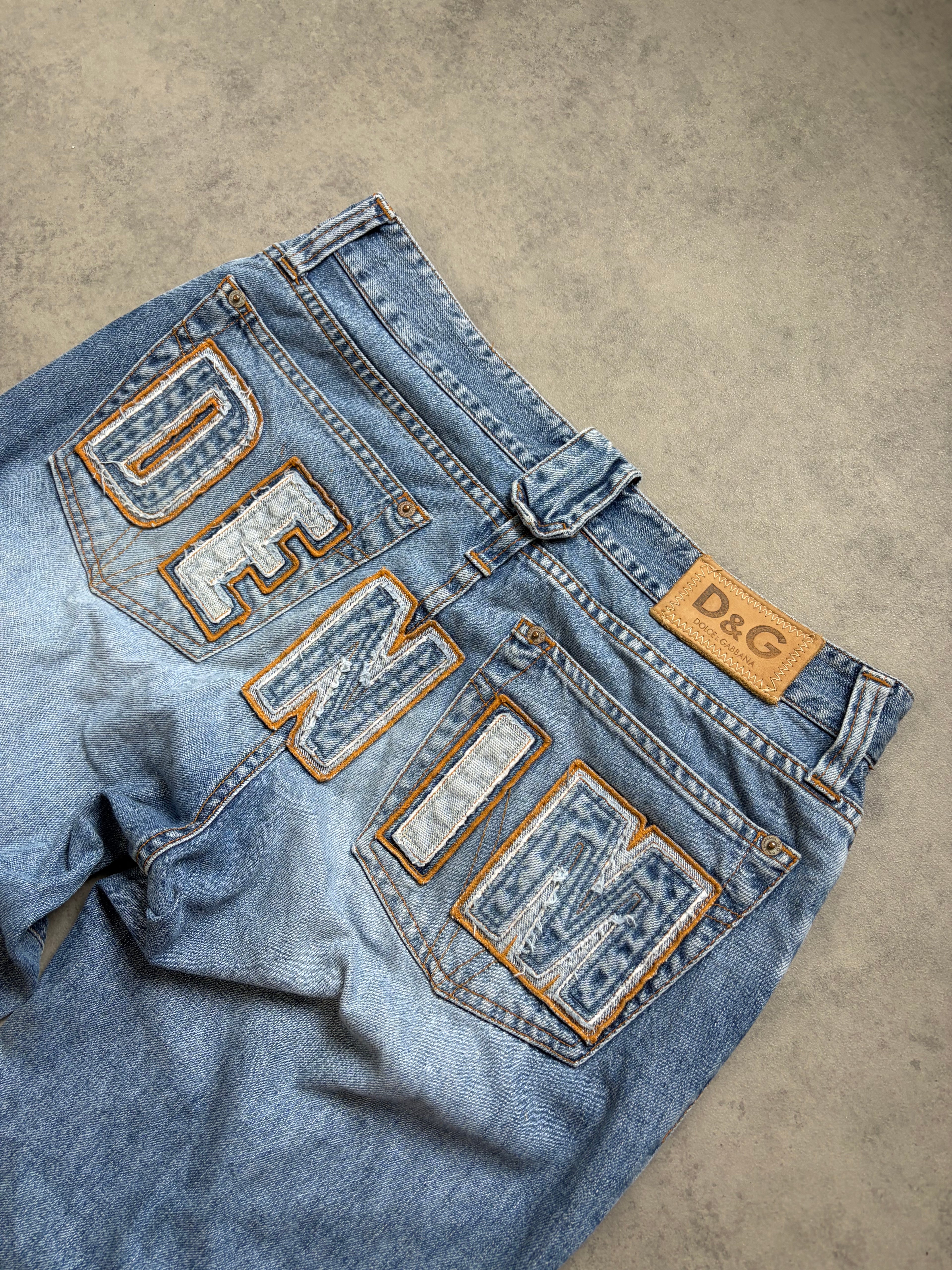 Dolce & Gabbana Big Logo Jeans (M)