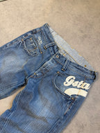 G Star Straight Jeans Big Logo (M)