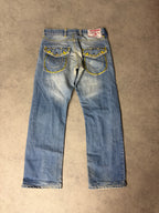 TRUE RELIGION STRAIGHT JEANS (M)