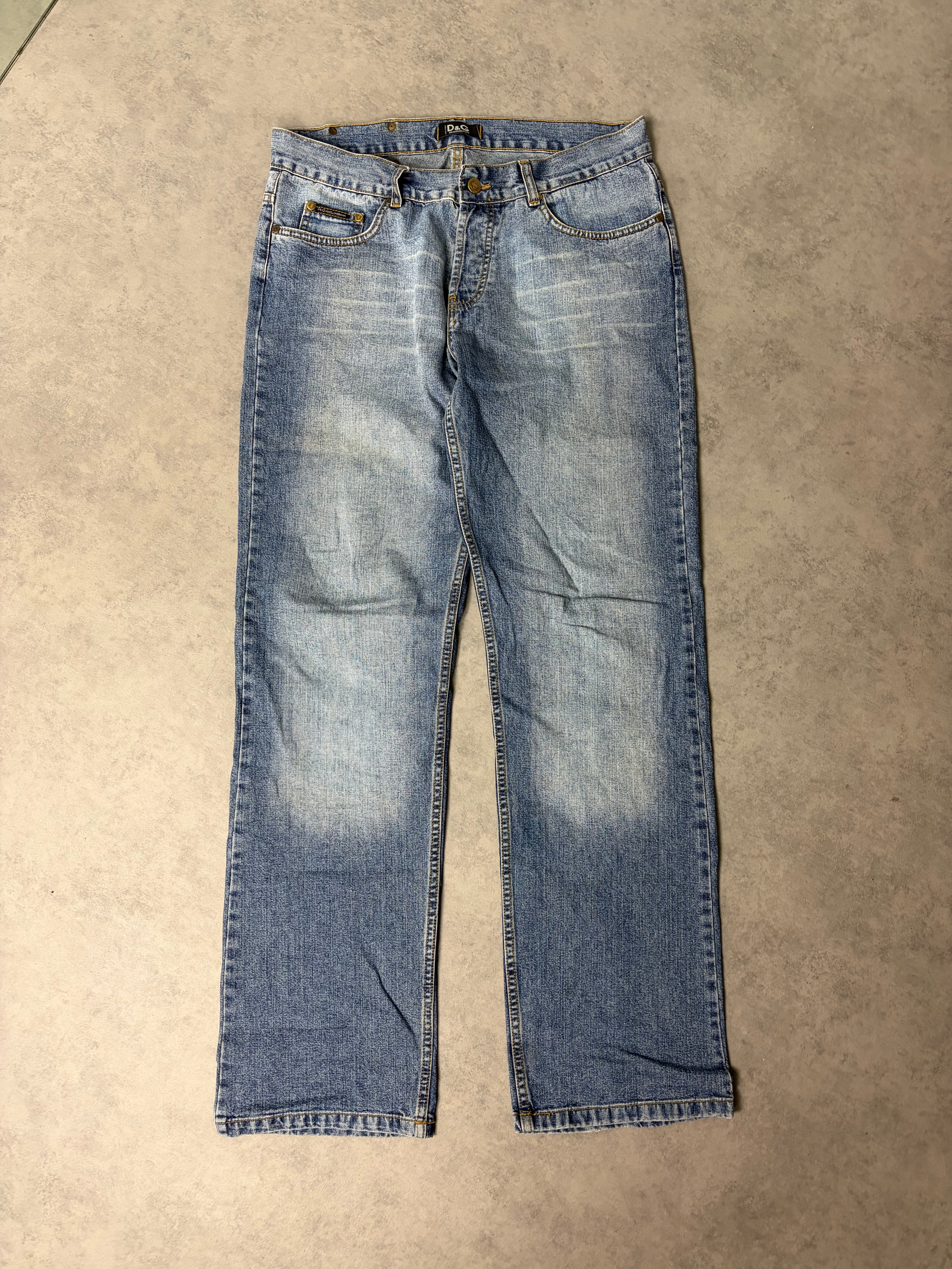 DOLCE & GABBANA STRAIGHT JEANS (L)