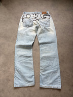 Dolce & Gabbana Big Print Jeans (M)