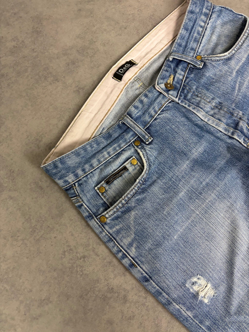 DOLCE & GABBANA BOOTCUT JEANS (M)
