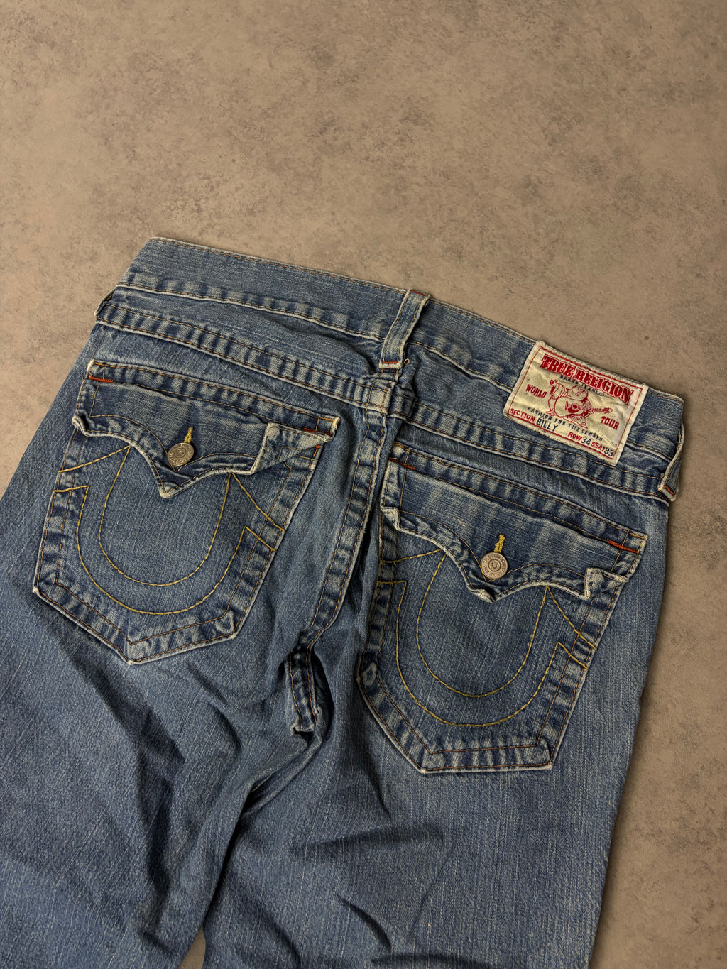 TRUE RELIGION BAGGY JEANS (S)