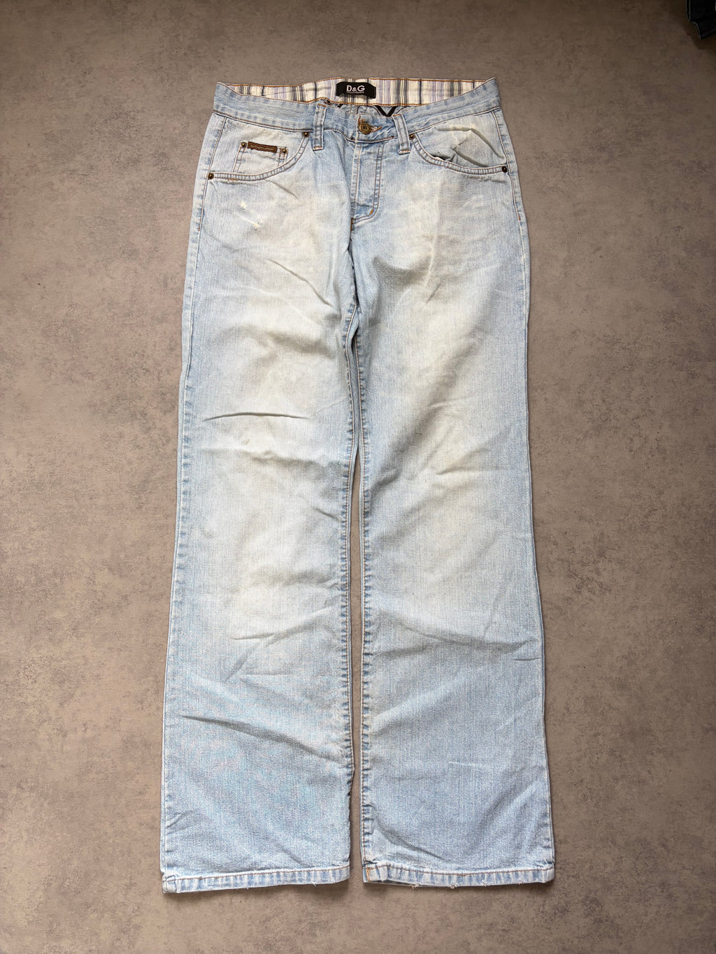 Dolce & Gabbana Big Print Jeans (M)