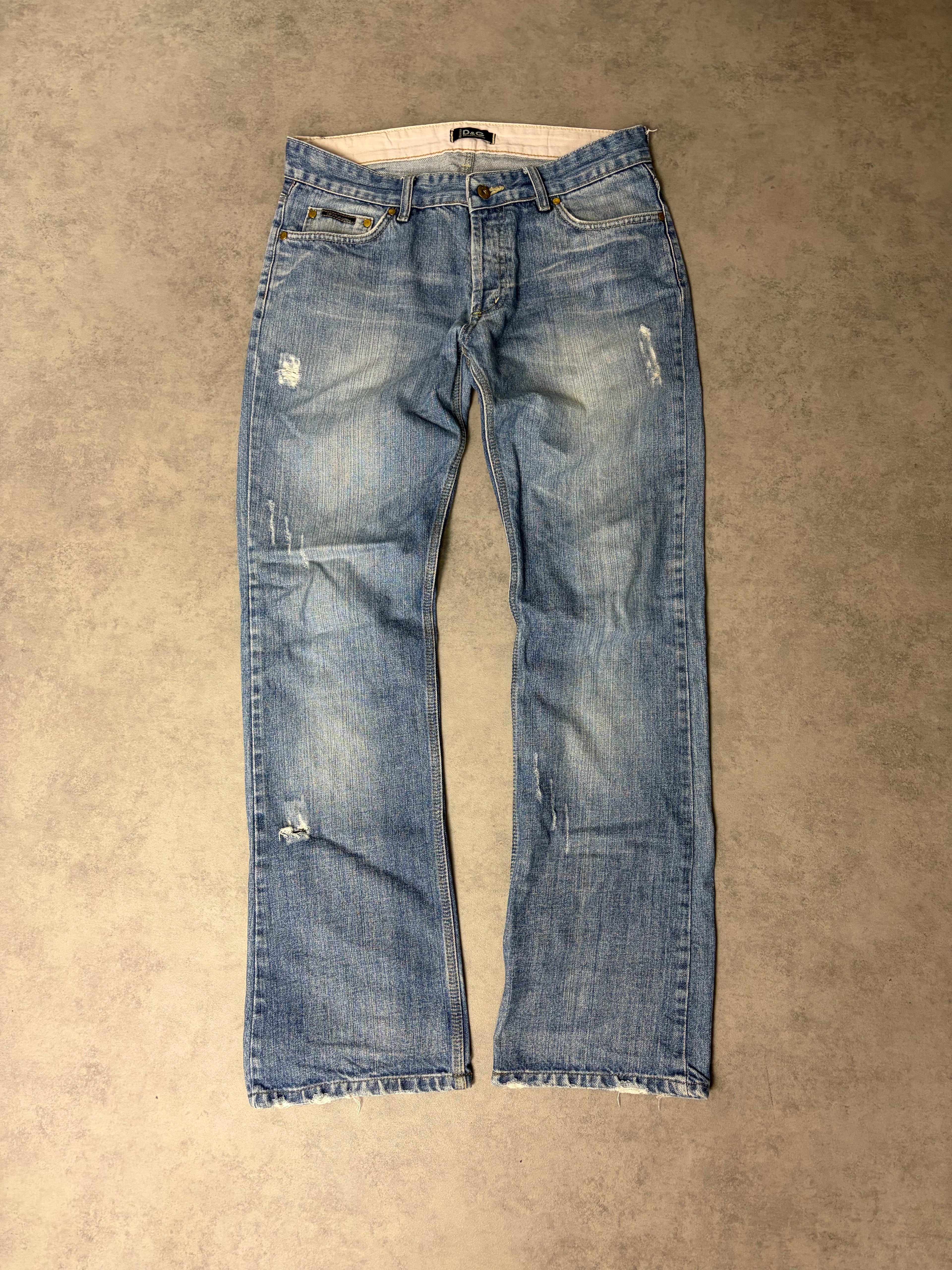 DOLCE & GABBANA BOOTCUT JEANS (M)