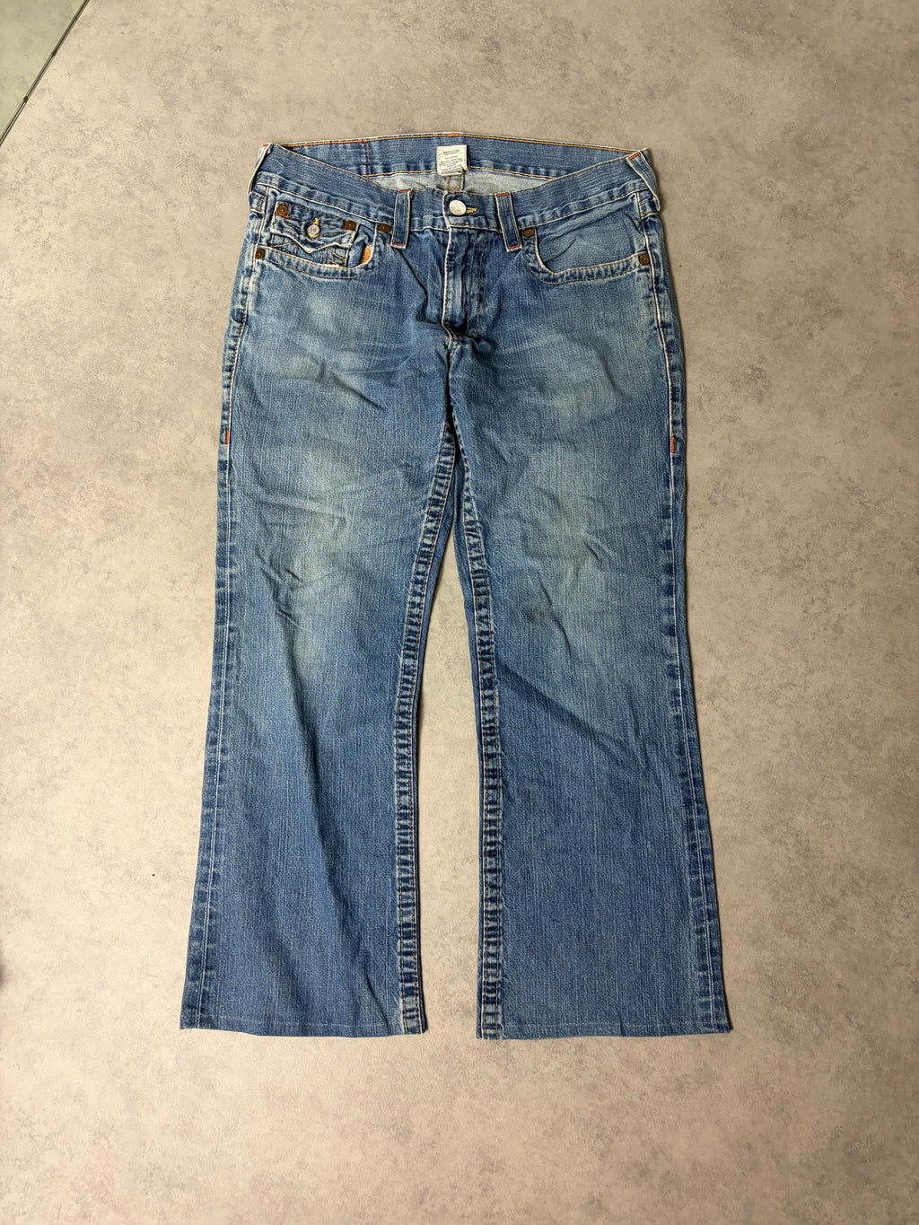 TRUE RELIGION BAGGY JEANS (S)
