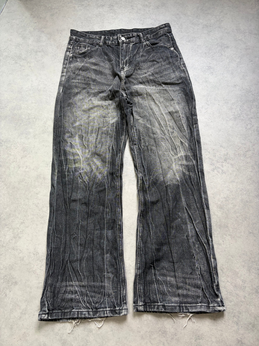 Wasched Bootcut Jeans (M)