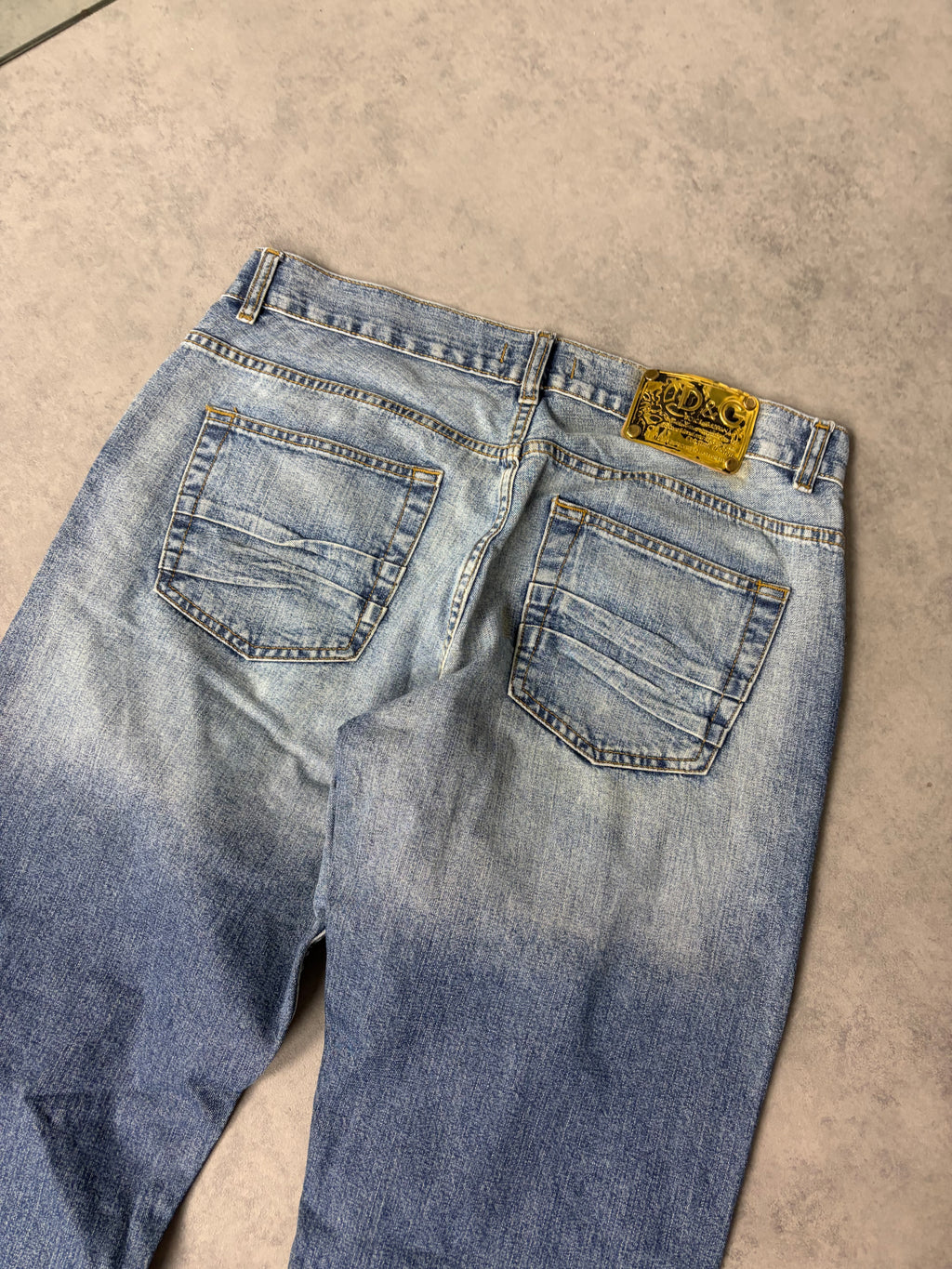 DOLCE & GABBANA STRAIGHT JEANS (L)