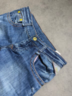 Replay Bootcut Jeans (M) Big Print