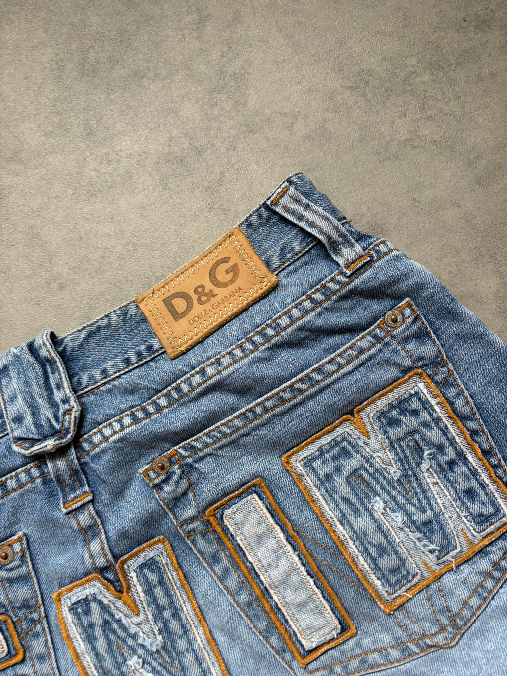 Dolce & Gabbana Big Logo Jeans (M)