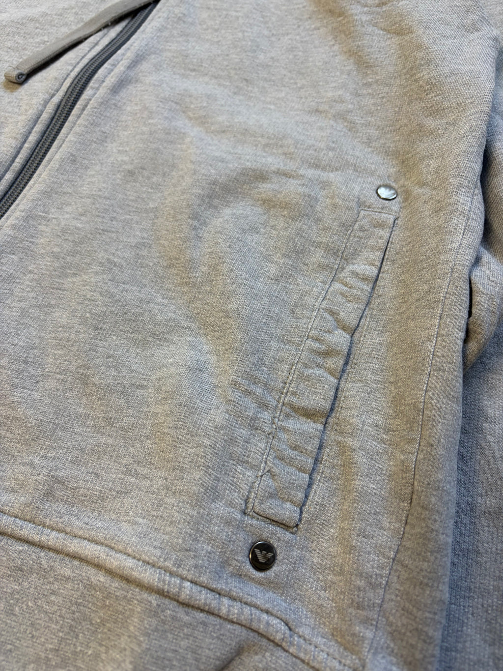 Armani Zipper Grau (S)