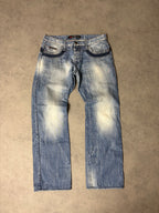 Wasched Bootcut Jeans (S)