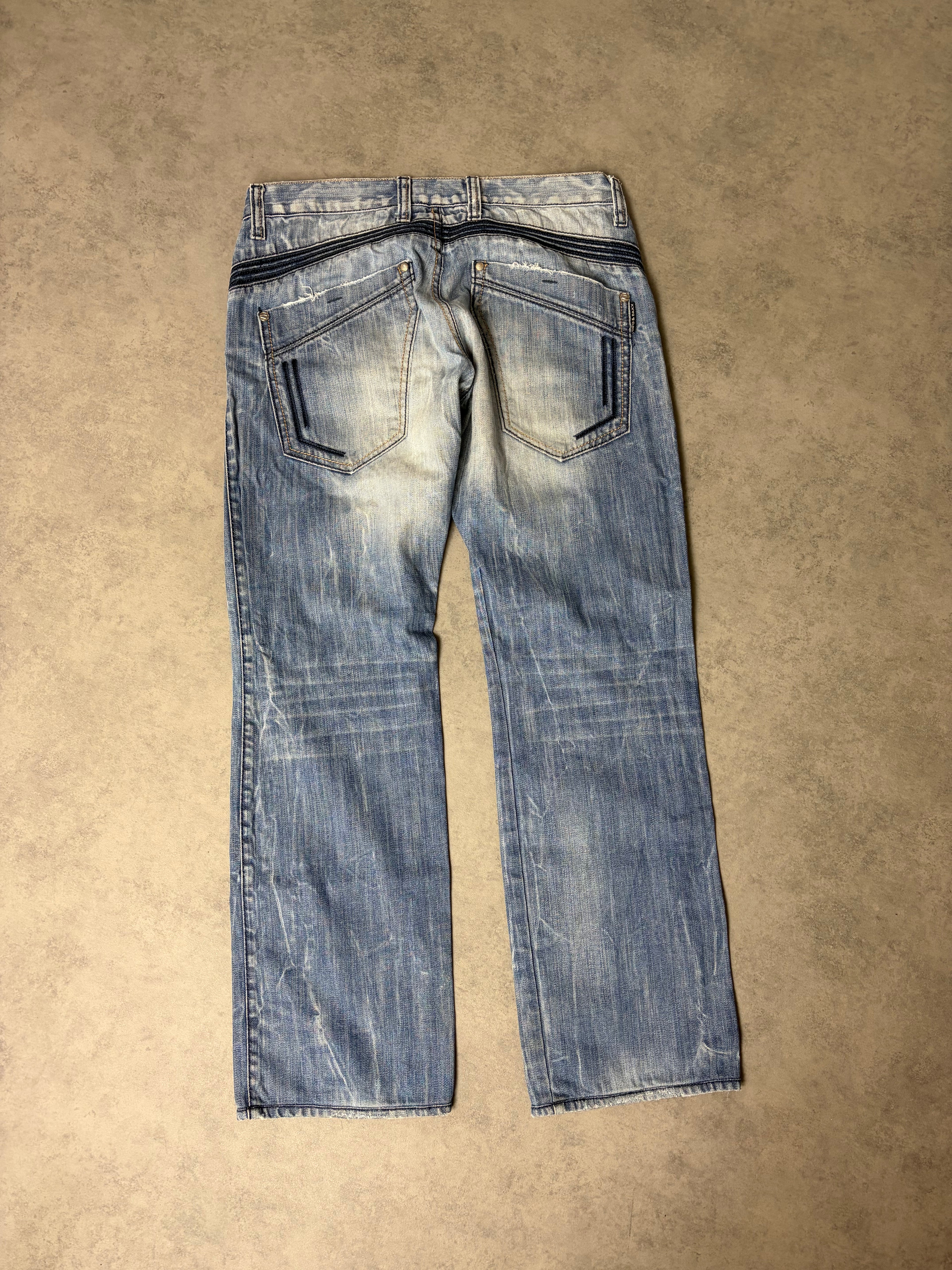 Wasched Bootcut Jeans (S)