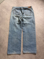 Armani Big Print Jeans Baggy(M)