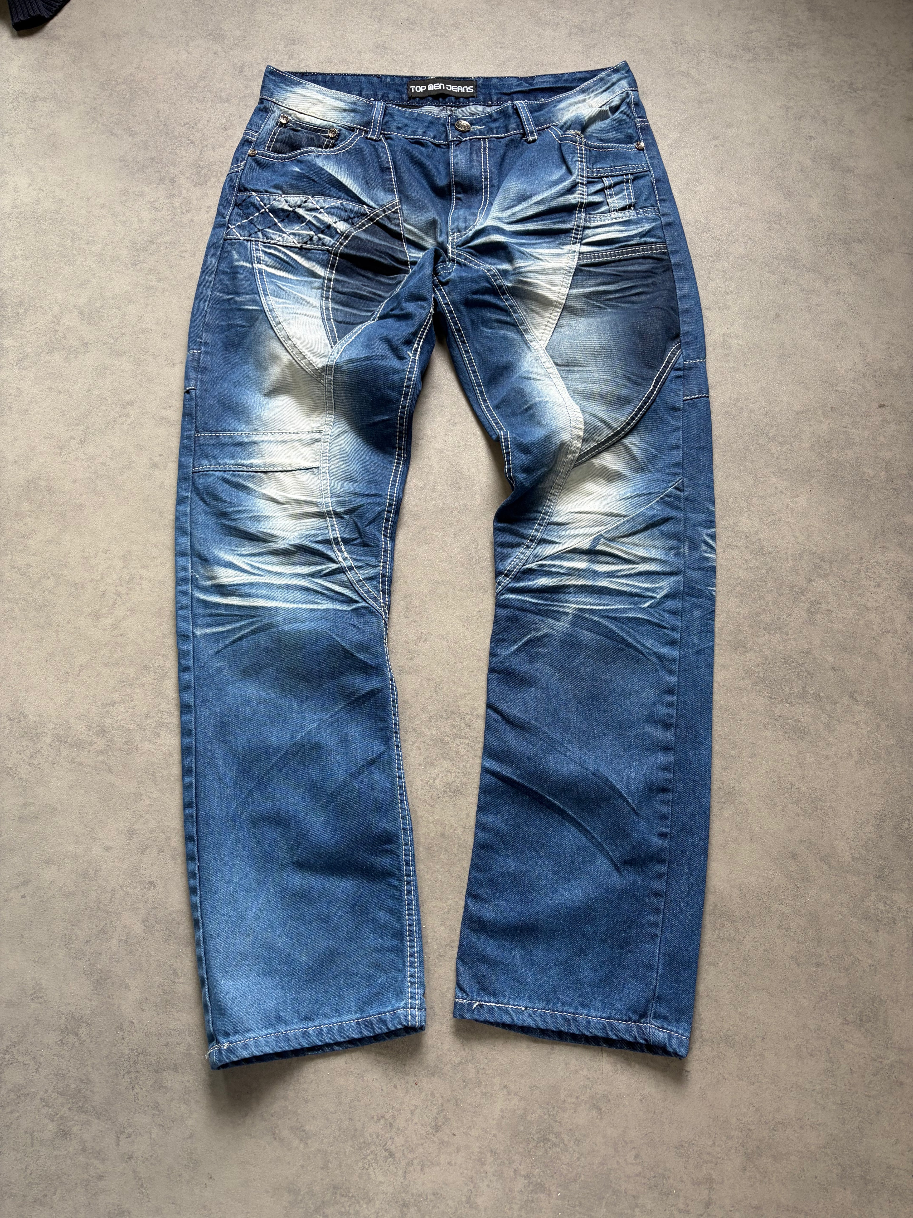 WASCHED Straight Jeans (L)